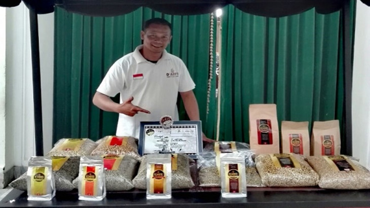 Aries dari kelompok petani Pasirwangi