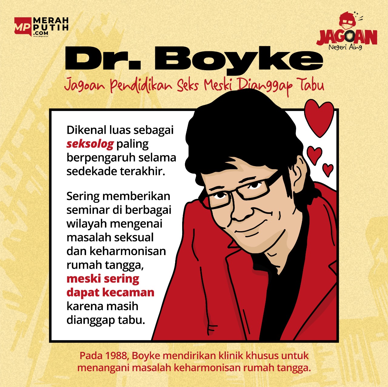 Dr Boyke : Jagoan Pendidikan Seks Meski Dianggap Tabu
