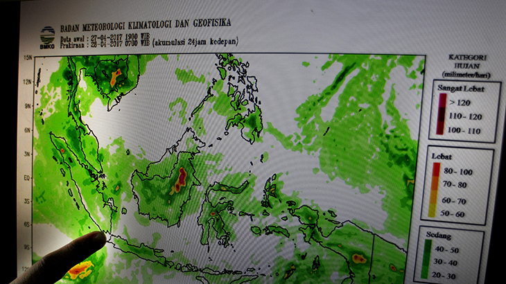 BMKG: Bandung Bakal Diguyur Hujan Sampai Mei 2018