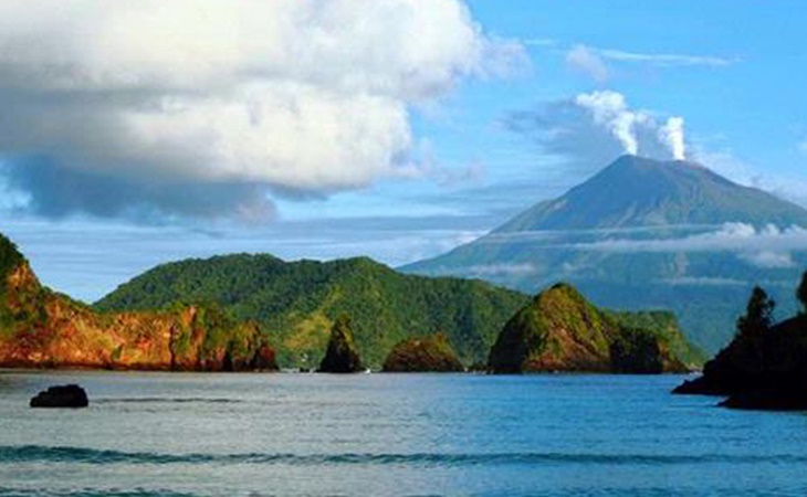 Pemandangan di Pulau Mahoro