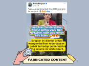 [HOAKS atau FAKTA]: Puan Maharani Gandeng Anies Baswedan di Pilpres 2029, Pede Bisa Raih 68 Persen Suara