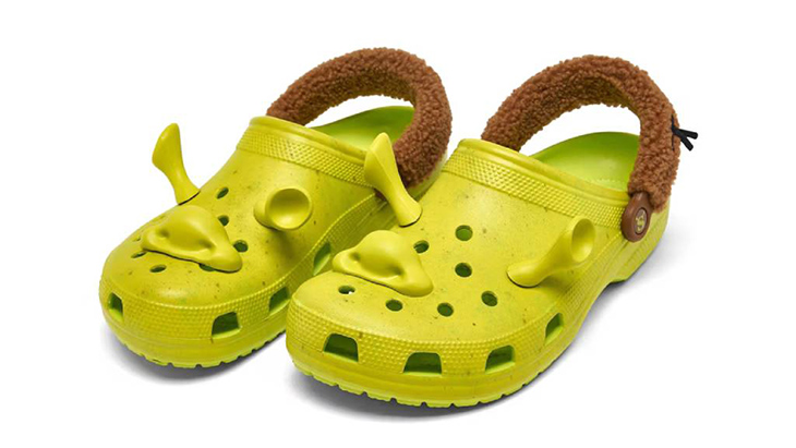 Ada Shrek di Koleksi Terkini Crocs