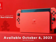 Intip Nintendo Switch OLED Unik Edisi Mario Red