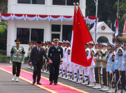 Menhan Sjafrie Sjamsoeddin Terima Kunjungan Menhan China Laksamana Dong Jun