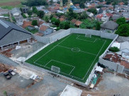Nil Maizar Puji Progres Pembangunan Dewa United Sports Centre