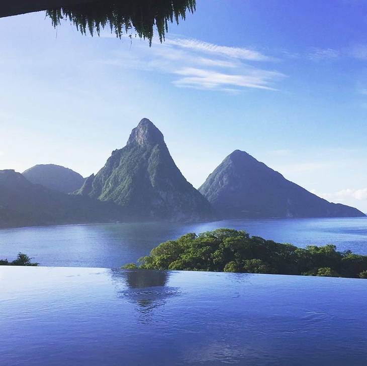 Jade Mountain. (Foto: instagram.com/daddonewell