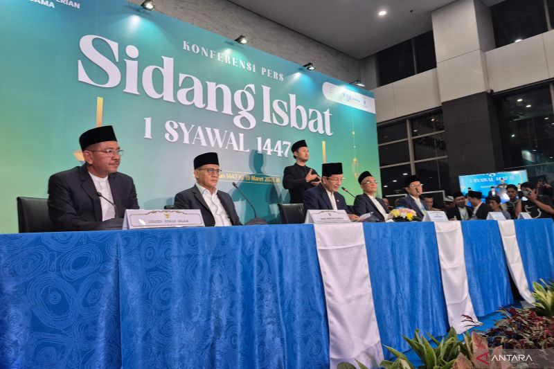 Hilal Tidak Terlihat, Sidang Isbat Tetapkan 1 Syawal Jatuh Sabtu 21 Maret