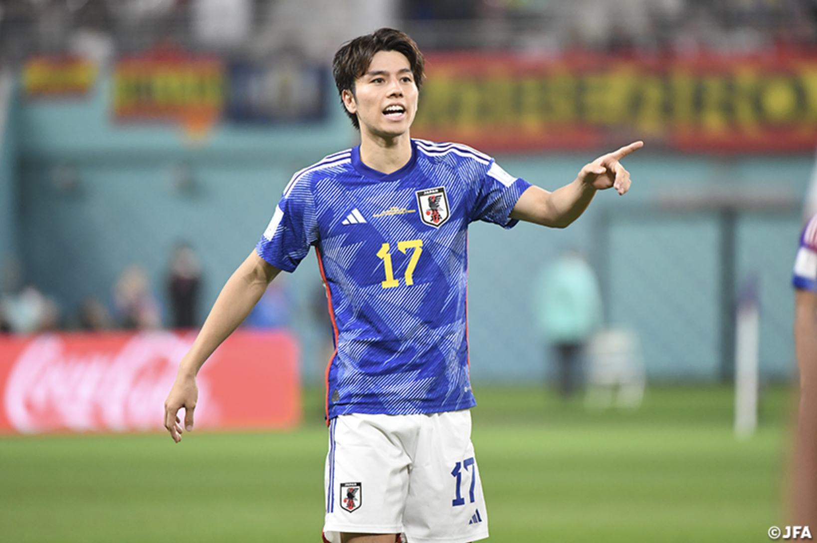 Hadapi Bahrain, Ao Tanaka: Timnas Jepang Ditakdirkan Menang