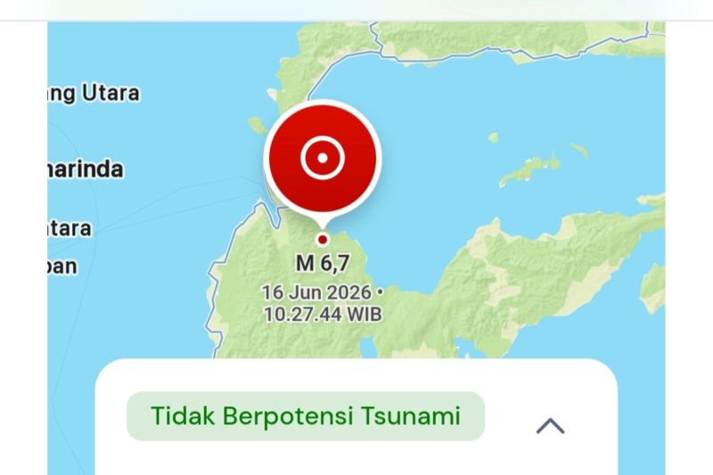 USGS Deteksi Gempa Susulan M 5,2 di Palu, Titik Kedalamannya Sama!
