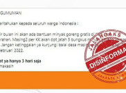 [HOAKS atau FAKTA]: Beredar di WhatsApp, Minyak Goreng Dibagi Gratis Akhir Februari