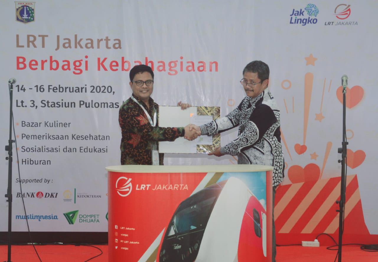 LRT Jakarta Manfaatkan Layanan Bank DKI