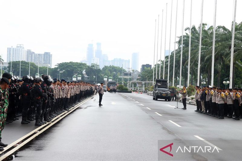 Amankan Demo di DPR, Polisi Kerahkan 3.929 Personel