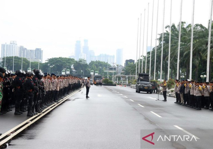 Amankan Demo di DPR, Polisi Kerahkan 3.929 Personel