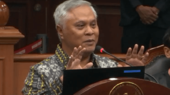 Ahli IT dari KPU Marsudi Wahyu Kisworo jelaskan situng KPU