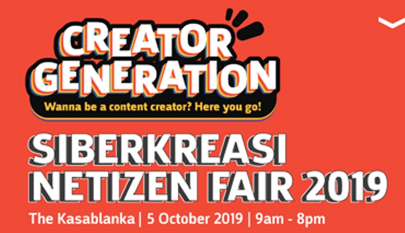 Siberkreasi Netizen Fair 2019, Edukasi soal Bahaya Internet