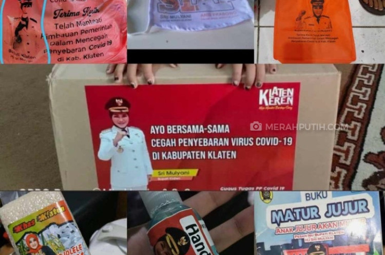 Kampanye Terselubung Bupati Klaten saat Wabah Corona Jadi Sorotan