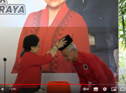 Sematkan Kopiah ke Ganjar, Megawati: Nasional dan Religius