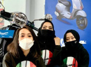 Iri Bilang Bos! Ini Gaya Tongkrongan 'Dedek-Dedek' Vespa Matic