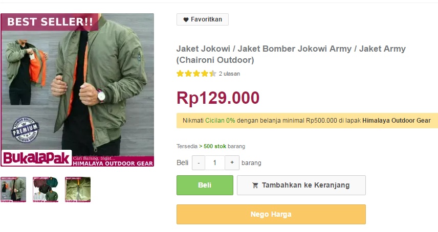 (Foto: Buka Lapak)