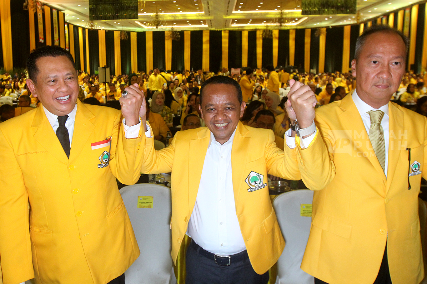 Caketum Golkar Bahlil Lahadalia Hadiri Pembukaan Munas XI Partai Golkar Tahun 2024