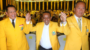 Caketum Golkar Bahlil Lahadalia Hadiri Pembukaan Munas XI Partai Golkar Tahun 2024