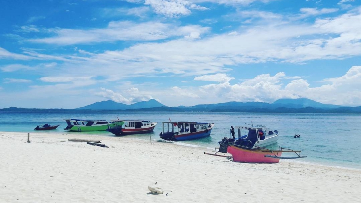 Pulau Lihada sangat asri (Instagram/nflarasati)