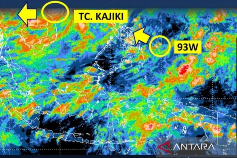 Kecepatan Siklon Bualoi 140 Kilometer Per Jam, Hujan Lebat dan Gelombang Tinggi Ancam Wilayah Sulawesi sampai Papua