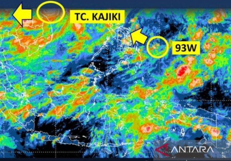 Kecepatan Siklon Bualoi 140 Kilometer Per Jam, Hujan Lebat dan Gelombang Tinggi Ancam Wilayah Sulawesi sampai Papua