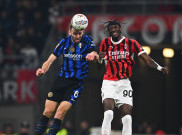 Hasil Coppa Italia: Inter Tahan AC Milan 1-1 di Leg 1 Semifinal
