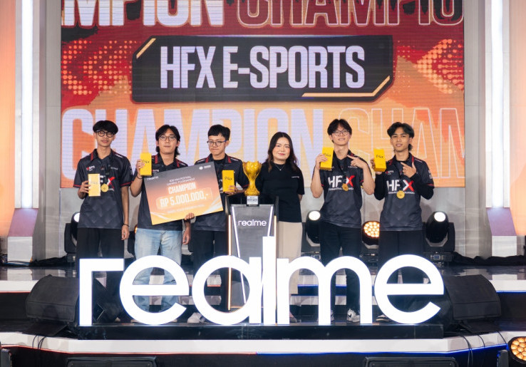 Jadi MVP Realme 828 Gaming Tournament, Caa Dapat Tiket Trial Jadi Pro Player Team RRQ