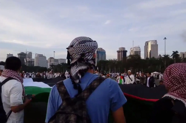 Ada 'Wiro Sableng' di Aksi Bela Palestina