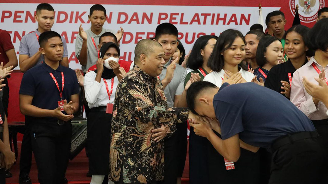 Para Anggota Paskibraka Dibekali Pentingnya Pancasila Jaga Keutuhan Bangsa