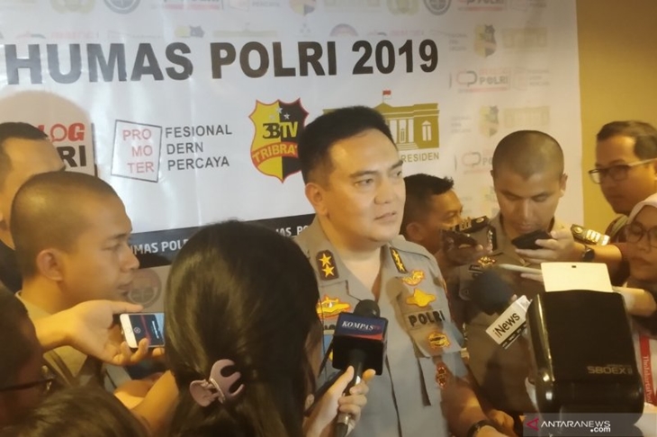 Kepala Divisi Humas Polri Irjen Pol Mohammad Iqbal. (ANTARA/ Anita Permata Dewi)