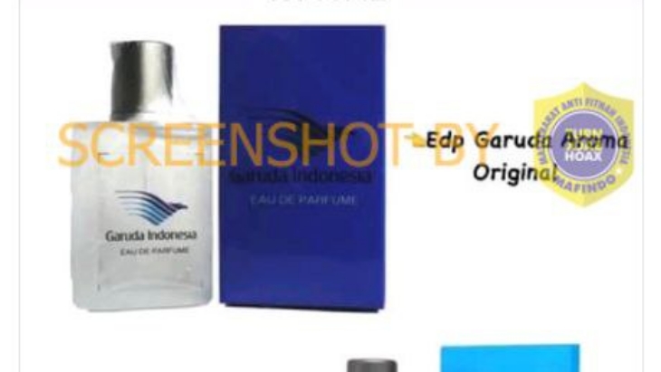 (HOAKS atau FAKTA) : Garuda Indonesia Kini Jualan Parfum