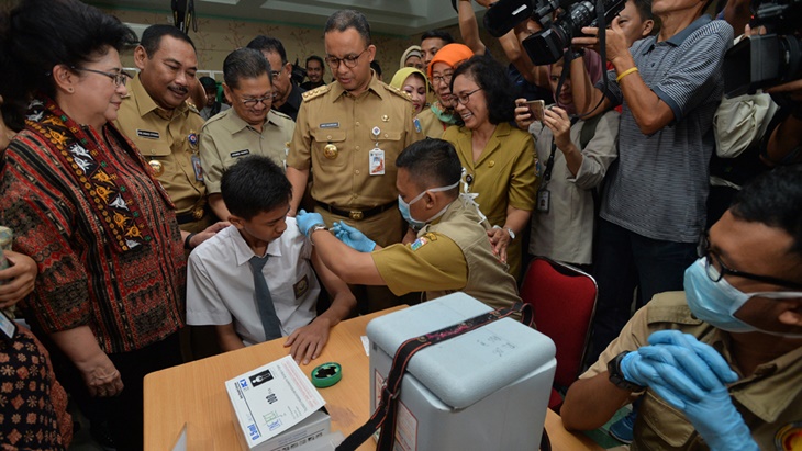 Lonjak 109 Kasus, Pemprov DKI Targetkan 1,9 Juta Imunisasi Difteri