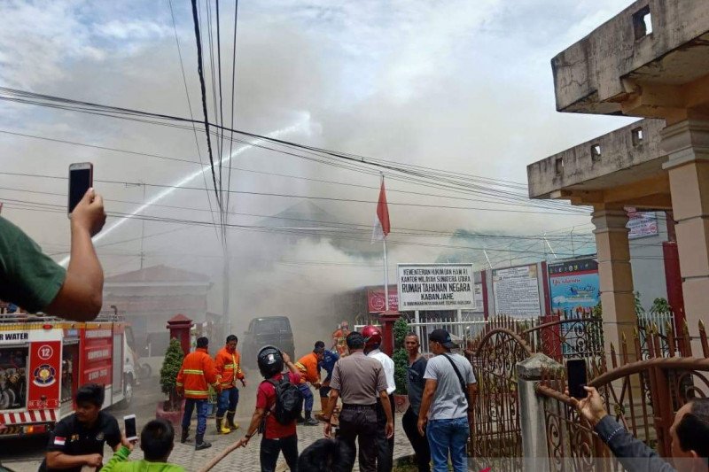 Buntut Kerusuhan Rutan Kabanjahe, Semua Napi Pindah Boyongan