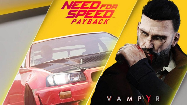 Game 'Need for Speed Payback' dan 'Vampyr' Tersedia Gratis di PlayStation Plus