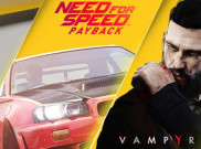 Game 'Need for Speed Payback' dan 'Vampyr' Tersedia Gratis di PlayStation Plus