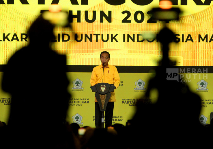 Presiden Jokowi Resmi Tutup Munas XI Partai Golkar 2024
