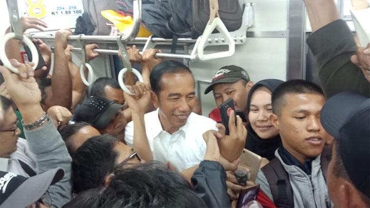 KRL Jakarta-Bogor Anjlok, Lagi-lagi Gerindra Salahkan Jokowi