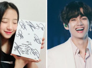 Bikin Iri, V BTS Beri Dukungan pada Atlet Shin Yubin
