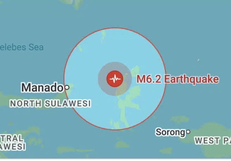 Gempa M 6,2 Guncang Halmahera Barat, Getaran Gegerkan Warga di Malut