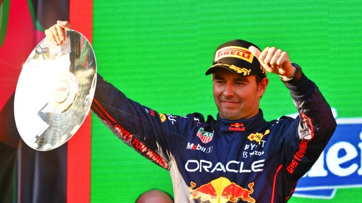 Mobil Lubricants Puji Raihan Podium Sergio Perez di F1 GP Australia 2022