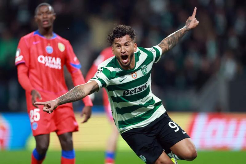 2 Gol  PSG Dianulir, Juara Bertahan Liga Champions Takluk di Kandang Sporting