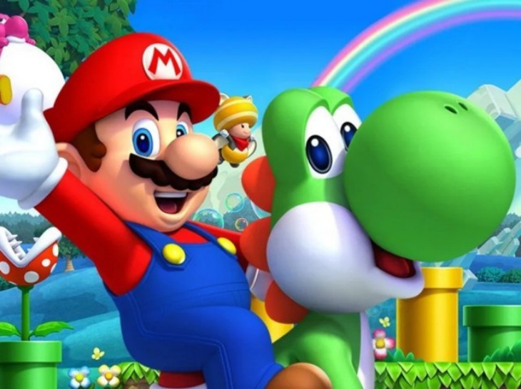 Debut Mario dan Luigi dalam 'Super Mario Bros' pada September 1985. (Foto: nintendo.co.za)