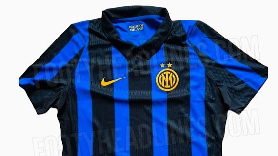 Jersey Kandang Inter Milan 2026/27 Bocor! Desain Hitam-Biru Kini Jadi Lebih Berani