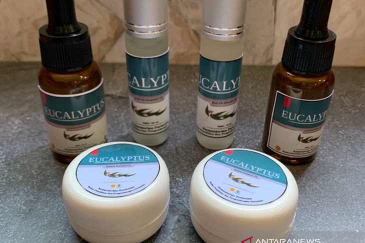 Produk antivirus eucalyptus untuk corona hasil penelitian Balitbangtan Kementan (Balitbangtan Kementan)