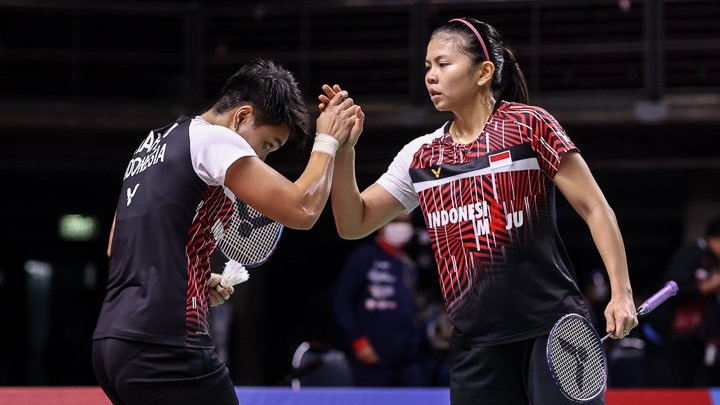 Hasil Thailand Open 2021: Greysia/Apryani ke Semifinal, Hafiz/Gloria Angkat Koper