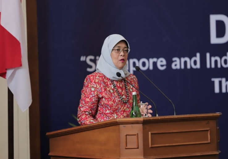  Bertemu Mahasiswa UGM, Presiden Singapura Bicara Soal Tantangan Ekonomi Digital