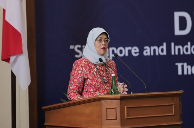  Bertemu Mahasiswa UGM, Presiden Singapura Bicara Soal Tantangan Ekonomi Digital